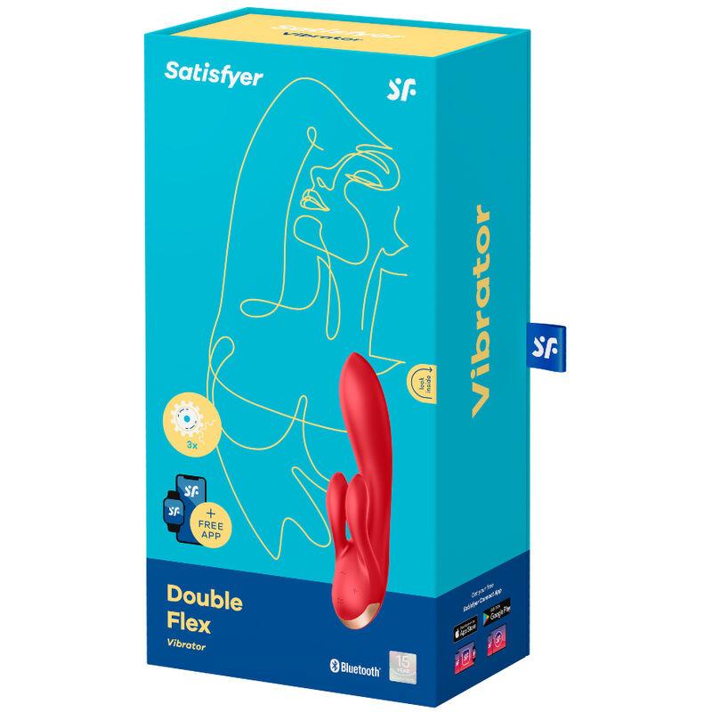 Satisfyer Double Flex Red - Vibrátor