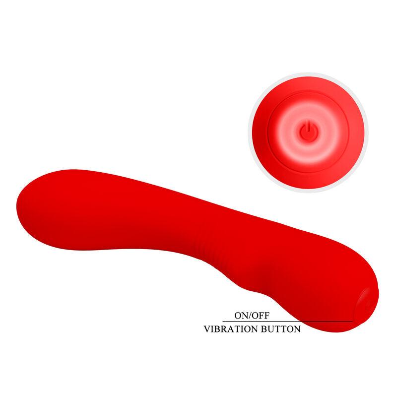 Pretty Love - Prescott Rechargeable Vibrator Red