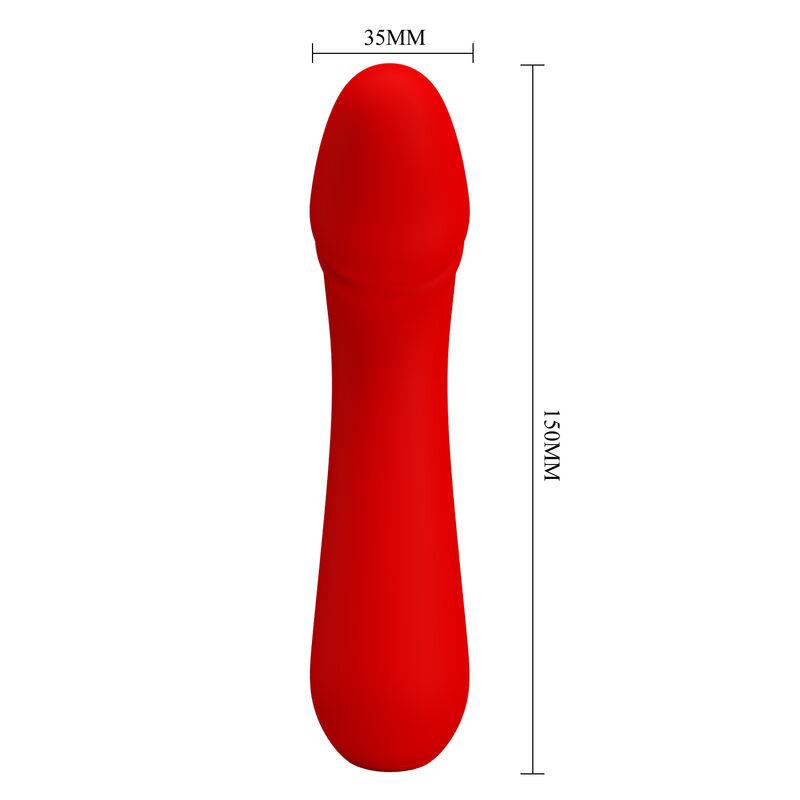 Pretty Love - Cetus Rechargeable Vibrator Red