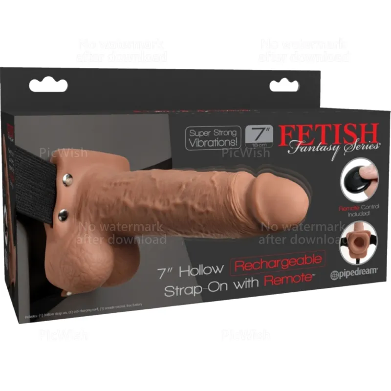 Fetish Fantasy Series - Adjustable Harness Realistic Penis With Balls Rechargeable And Vib