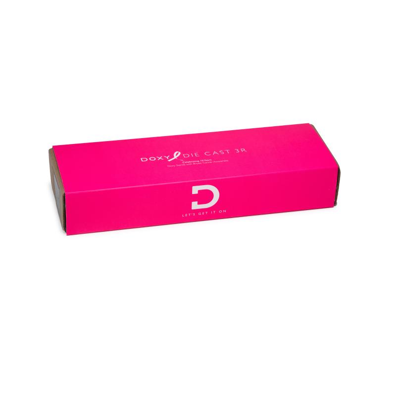 Doxy - Die Cast 3r Rechargeable Wand Massager Hot Pink