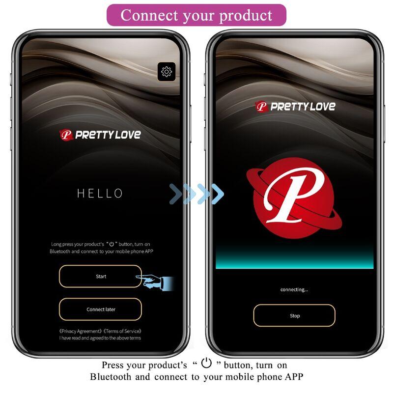 Pretty Love - Elvira Kegel Balls App Remote Control Purple