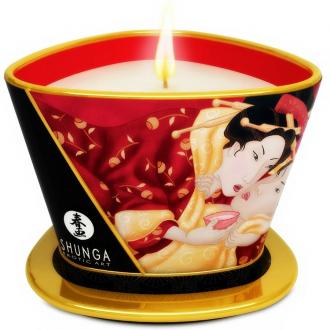 Mini Caress By Candlelight Massage CandleRomance Wine - Masážna Sviečka