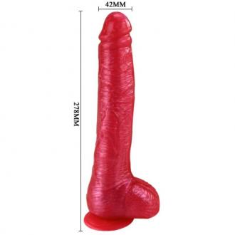 Dong Realistic Dildo Suction Cup Pink