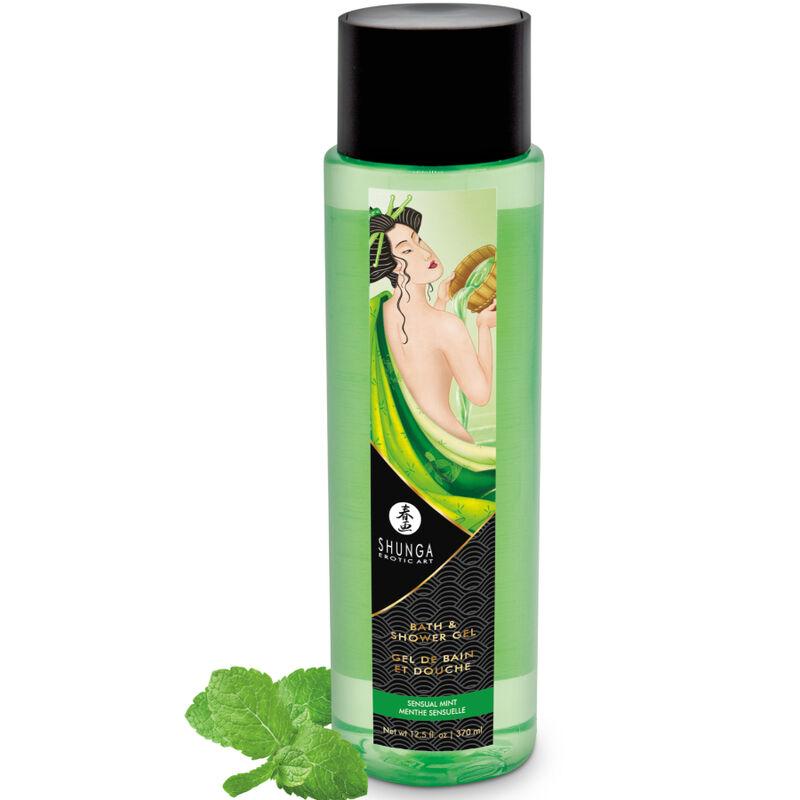 Shunga - Bath & Shower Gel Sensual Mint 370 Ml