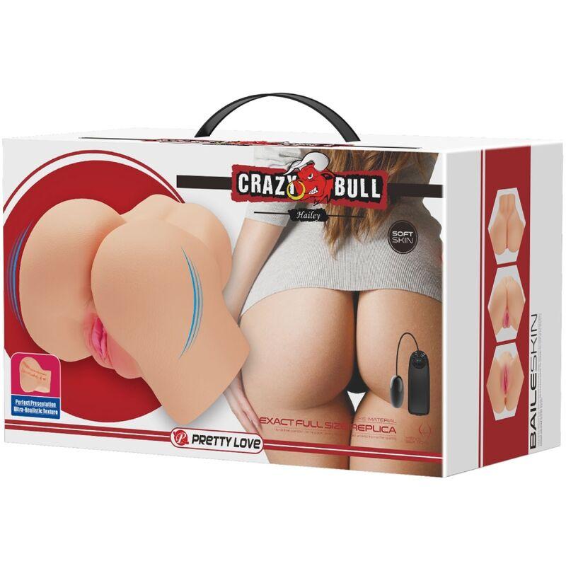 Crazy Bull - Realistic Vagina And Anus Hailey Vibrator