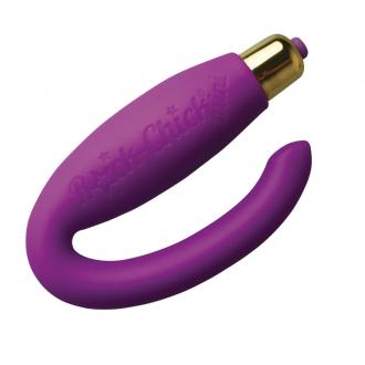 Rock Chick Vibrating Purple  7v Mini