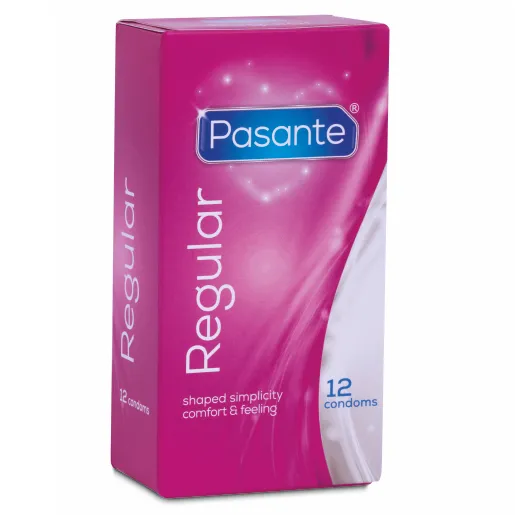 Pasante Regular Condoms 12 Pack - Kondómy