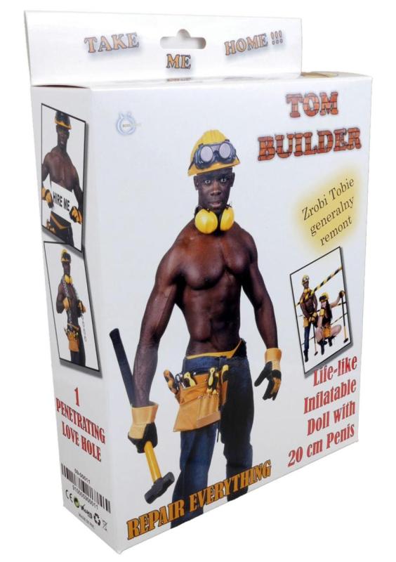 Tom Builder Male Doll - Nafukovací Panák
