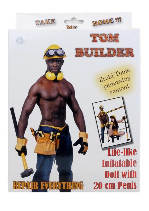 Tom Builder Male Doll - Nafukovací Panák