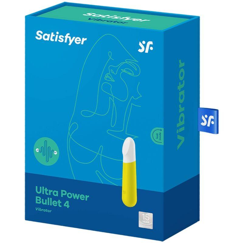 Satisfyer Ultra Power Bullet 4 Yellow - Vibrátor