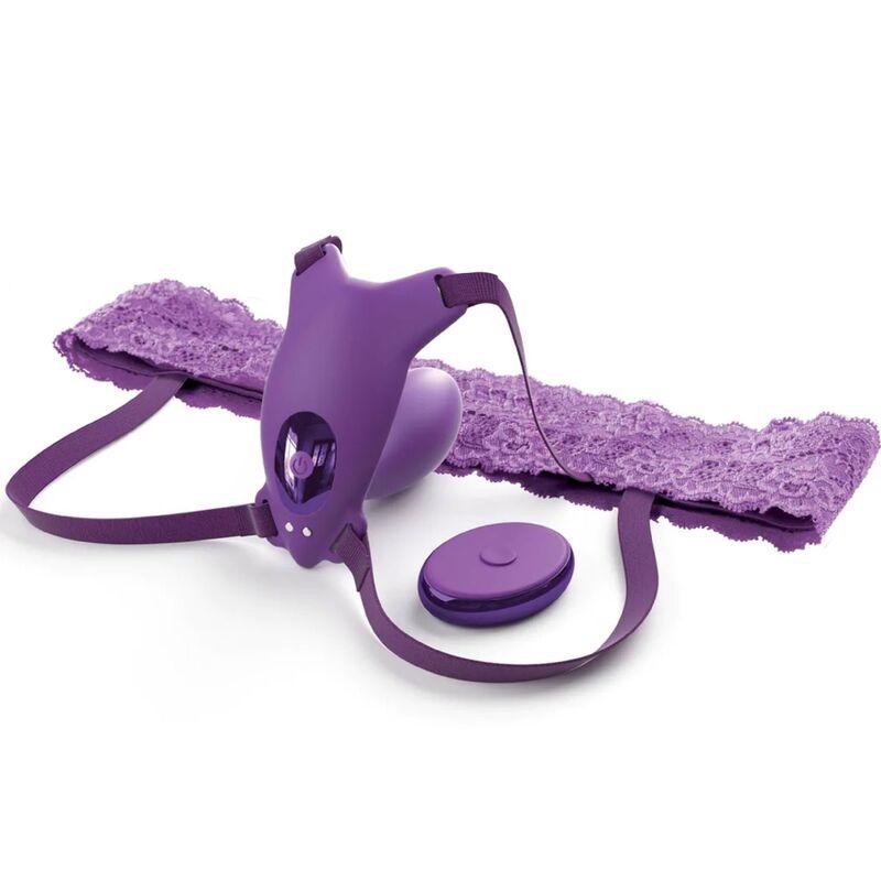 Fantasy For Her - Butterfly Harness G-Spot With Vibrator, Rechargeable & Remote Control Vi