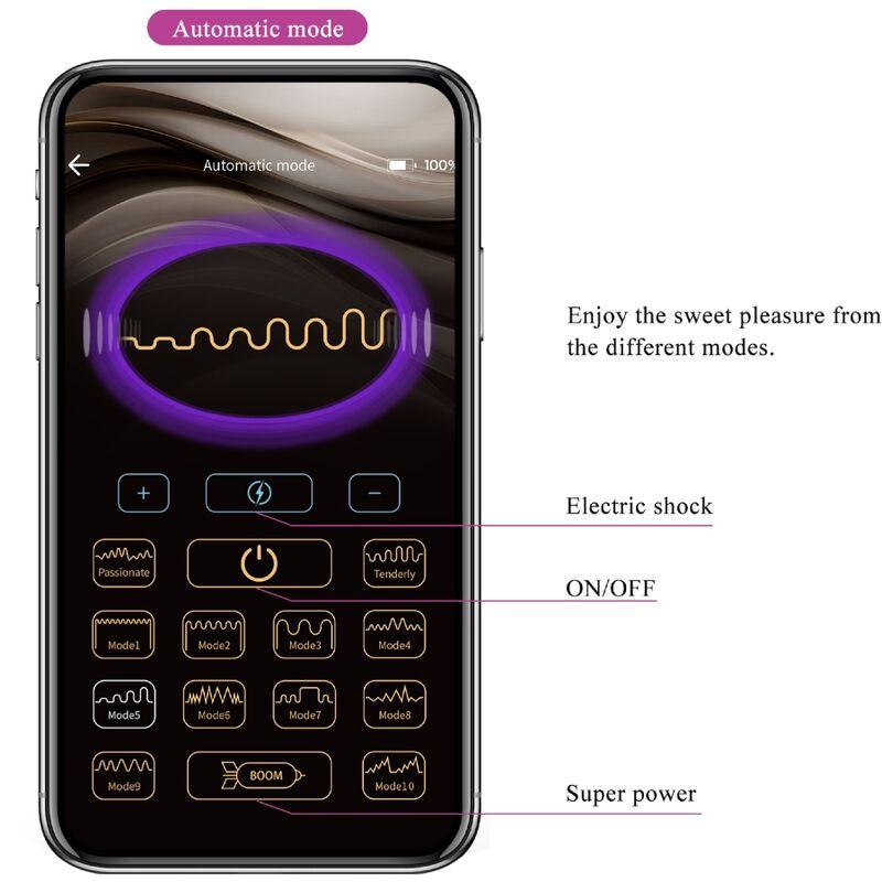 Pretty Love - Jefferson App Controlled Anal Plug Purple