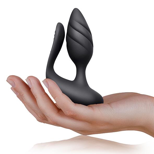 Rocks-Off - Cocktail Dual Motored Couples Toy Black - Vibrator Pre Páry