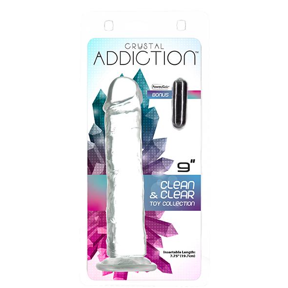 Addiction - Crystal Addiction Vertical (No Balls) 9 Inch