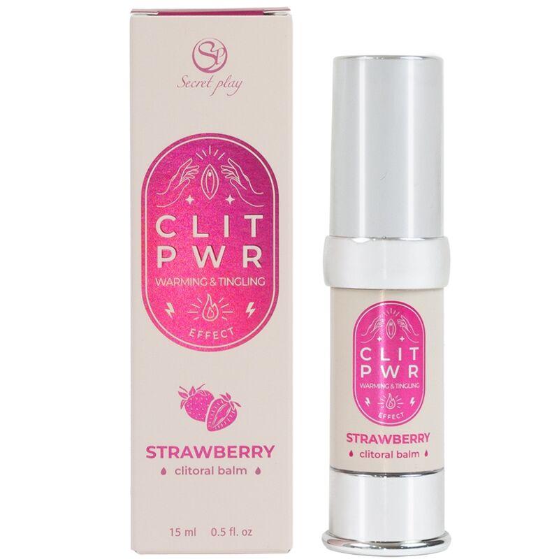 Secret Play - Clit Pwr Strawberry Clitoris Balm