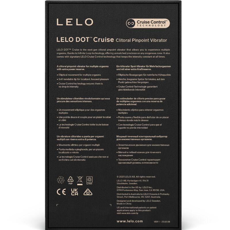 Lelo Dot Cruise Clitoral Stimulator Pistachio Cream