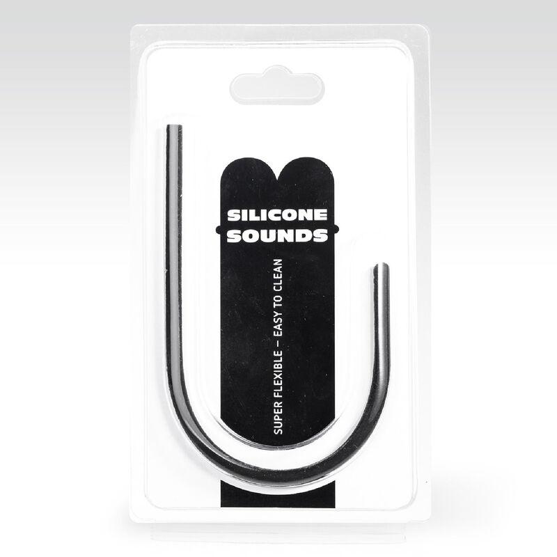 All Black 8mm Silicone Urethral Probe - Uretálna Tyčinka