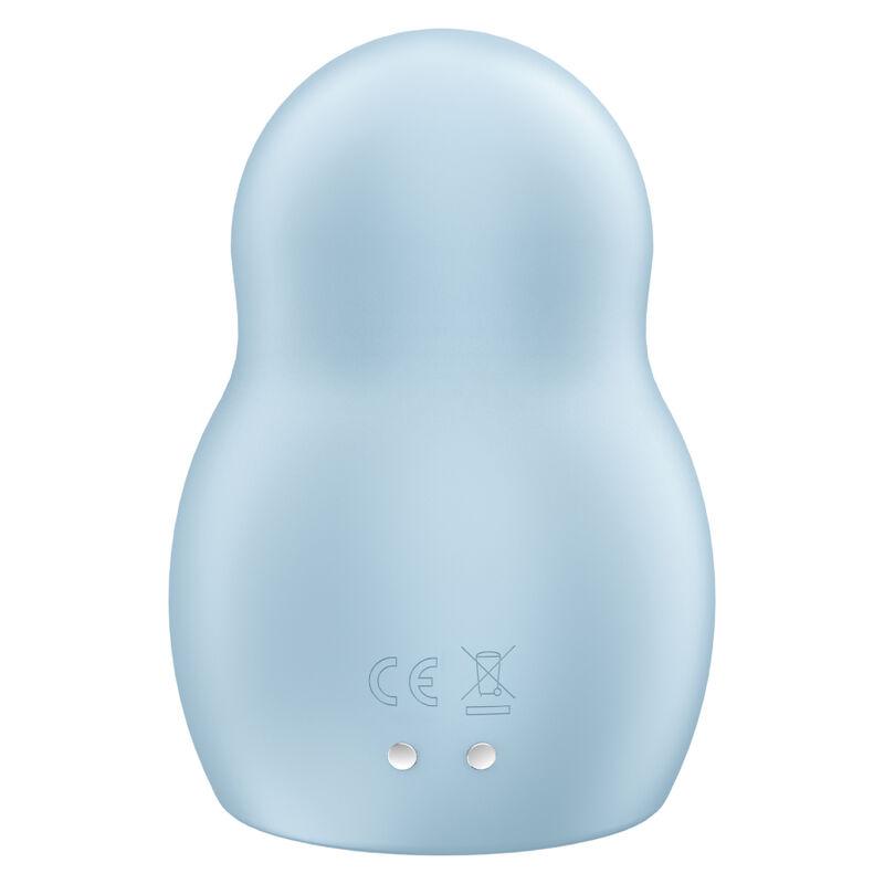 Satisfyer Pro To Go 1 Double Air Pulse Stimulator & Vibrator Blue - Stimulátor Klitorisu