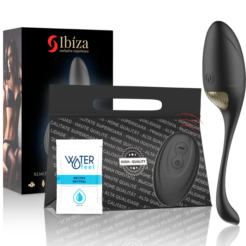 Ibiza Remote Control Egg Vibrator - Vibračné Vajíčko
