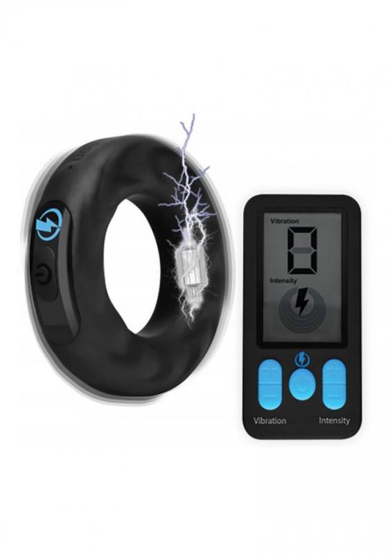 Zeus E-Stim Pro Vibrating C-Ring Vnútorný   38 Mm - Krúžok Na Penis