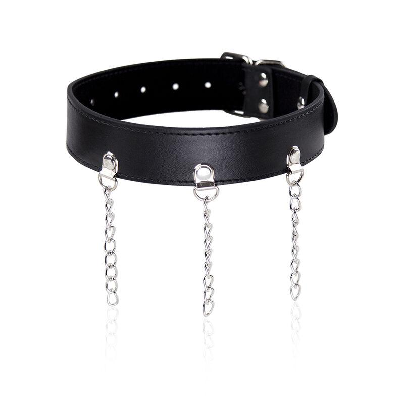 Ohmama Fetish Collar With Rings