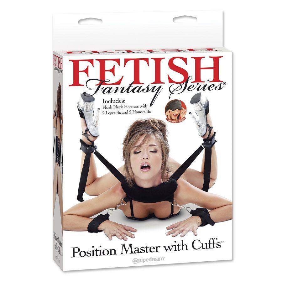 Fetish Fantasy Position Master With Cuffs - Zväzovací Set