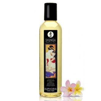 Shunga - Massage Oil Euphoria (Kvet) 250ml - Masážny Olej