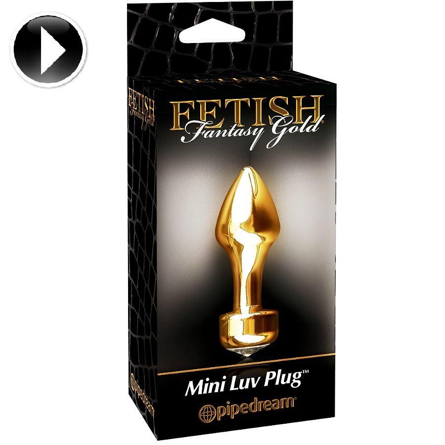 Fetish Fantasy Gold Mini Luv Plug - Análny Kolík