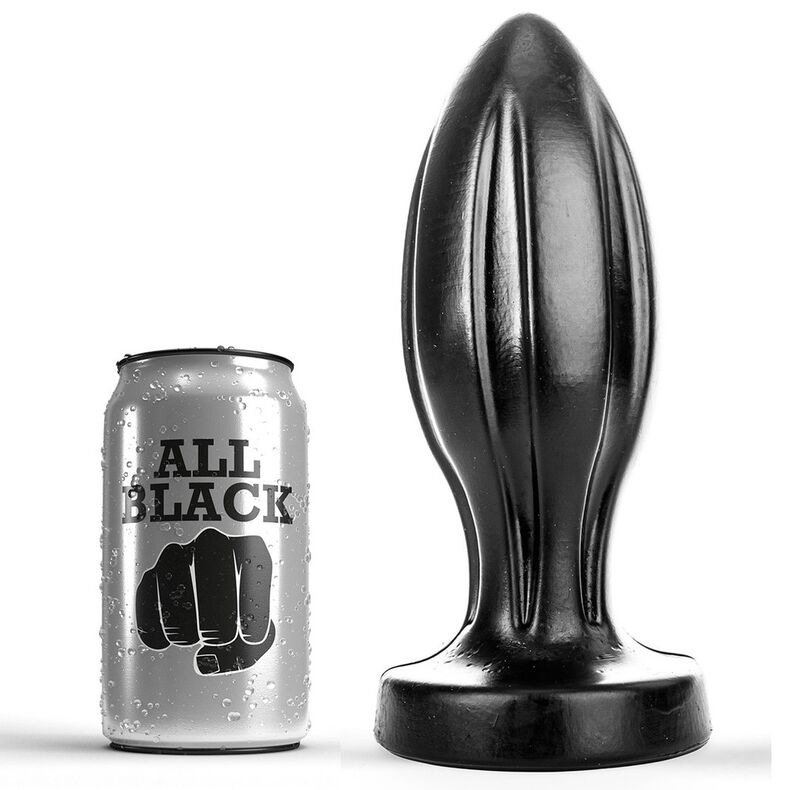 All black - anal plug 21 cm