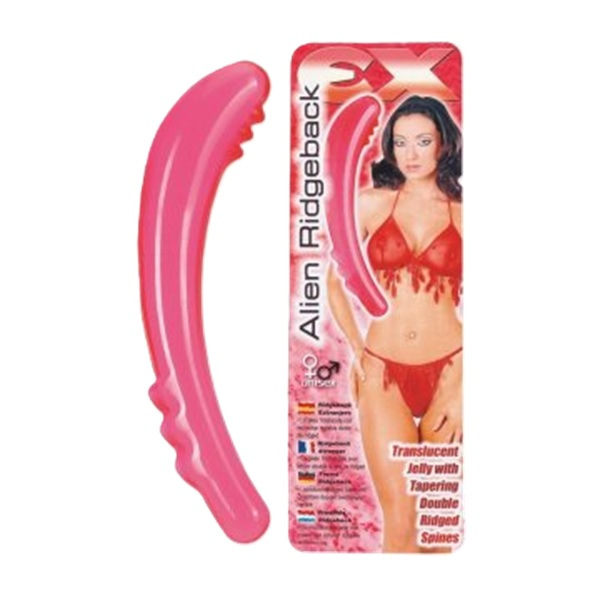 Seven Creations - alien ridgeback jelly double ended dong