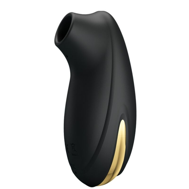 Pretty love - luxury rechargeable suction massager black