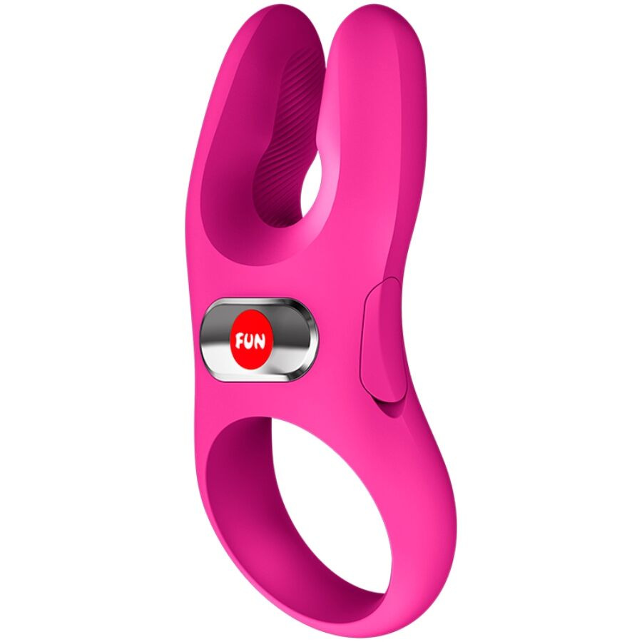 Fun factory - nos pro vibrating cock ring magenta