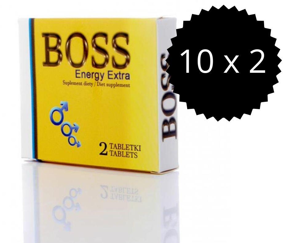 Boss Energy Extra 20ks Tabletiek - Podpora Erekcie