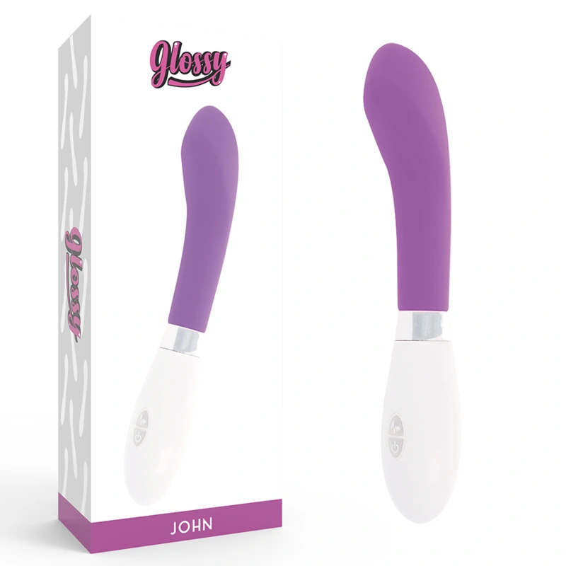 Glossy - john vibrator purple