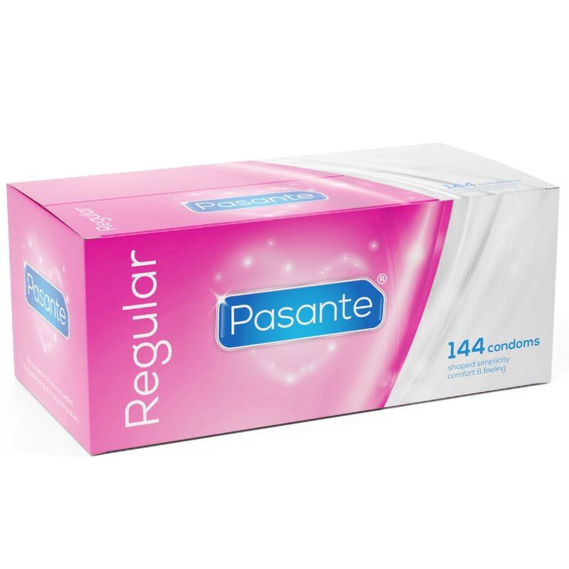 Pasante - regular kondómy 144 ks