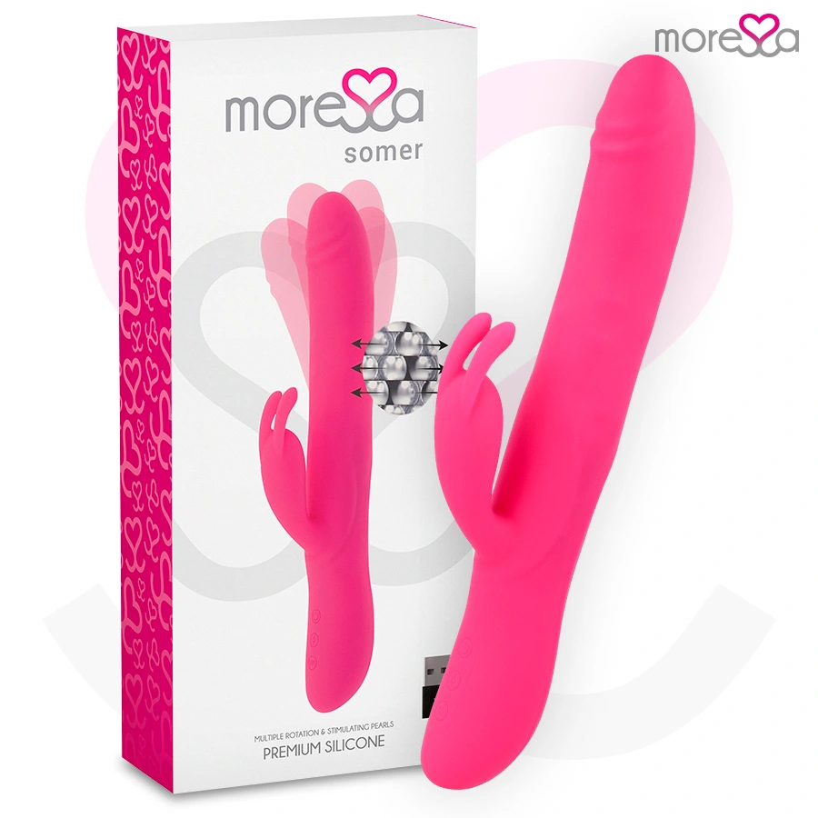 Moressa - somer premium vibrator with multiple rotation