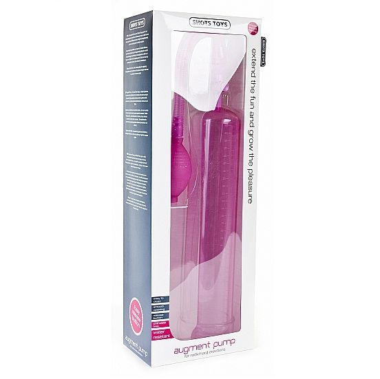 Shot Toys Augment bomba rosa for rock hard erections