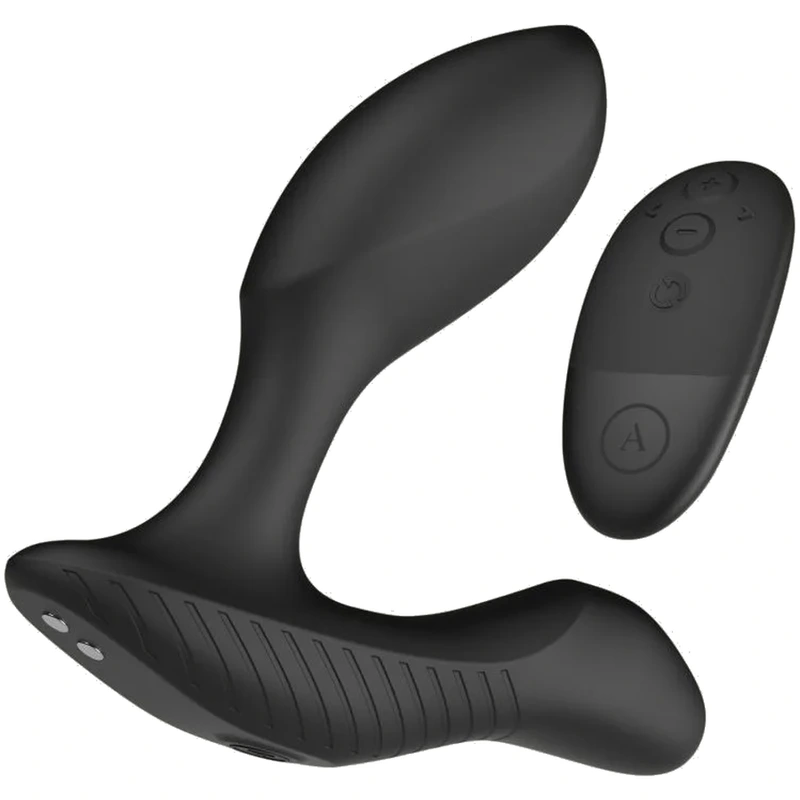 Arcwave - perk vibrating prostate massager with dual motor and remote control black