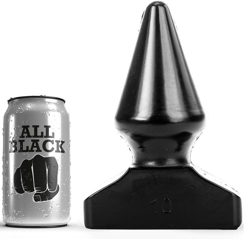 All black - plug anal 20,5 cm