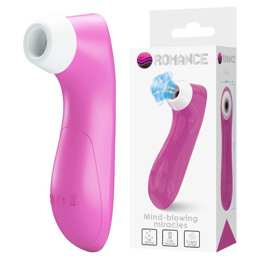 Romance - clitoral suction device with pink pulsation technology