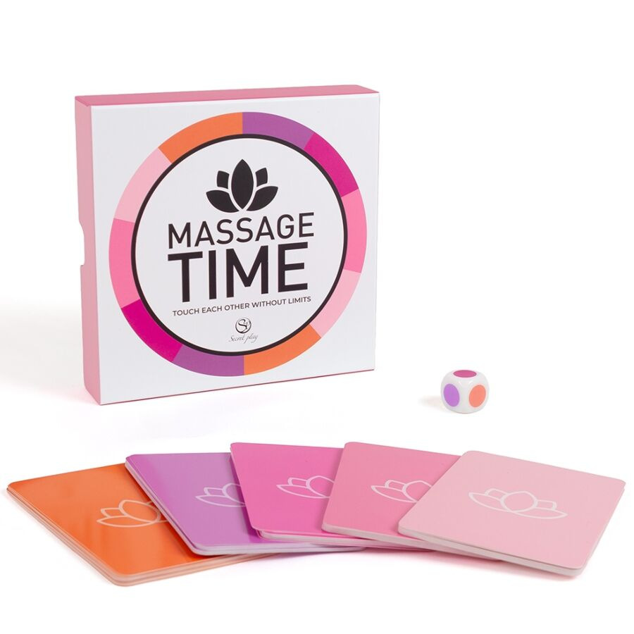 Secret play - couple game "massage time"