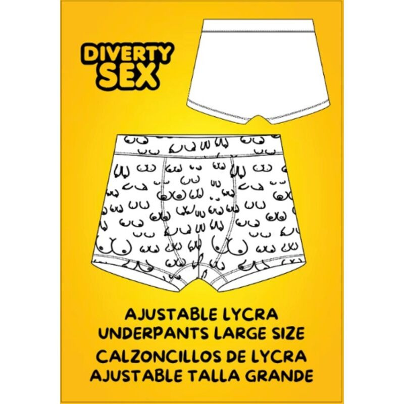 Diablo picante - large size breast briefs