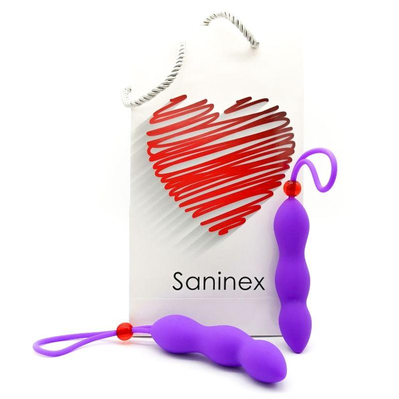 Saninex Climax Butt Plug And Ring Purple