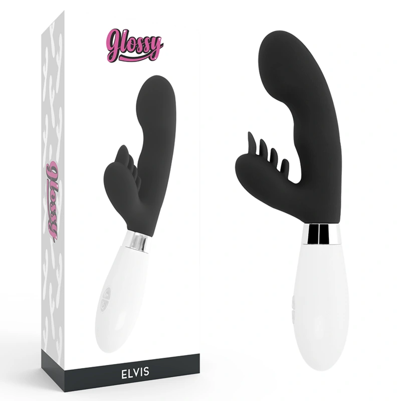 Glossy - elvis rabbit black