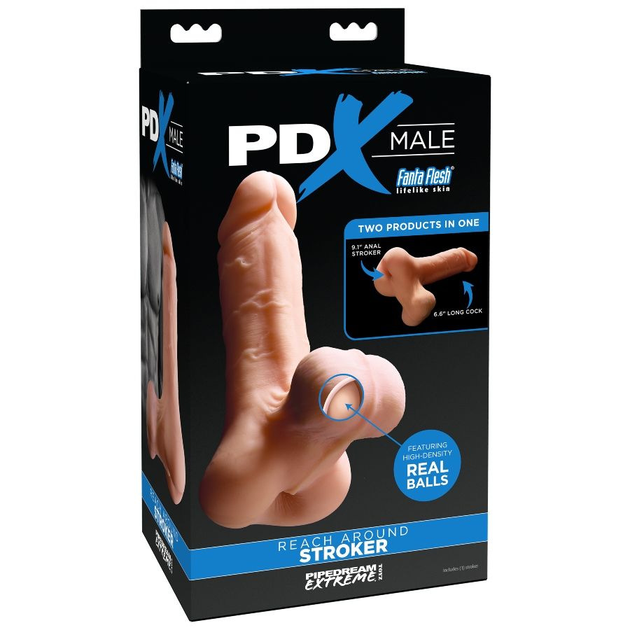 Pdx male - reach around stroker