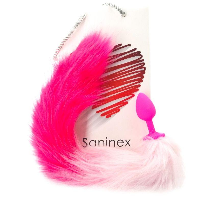 Saninex Sensation Tail Butt Plug Pink