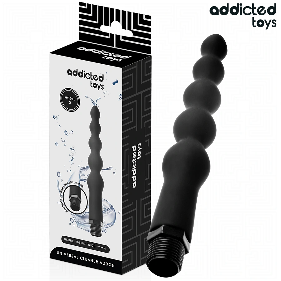 Addicted toys - anal cleaner with universal adapter model 5