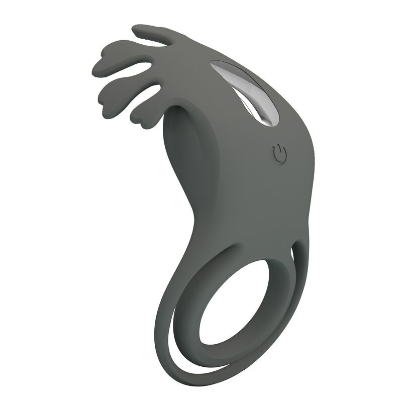 Pretty love - rechargeable vibrating ring with stimulator