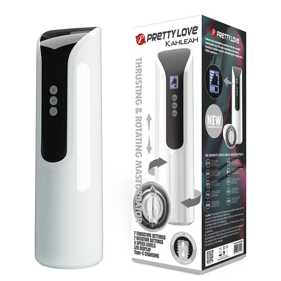 Pretty love - kahleah masturbator with push and rotating